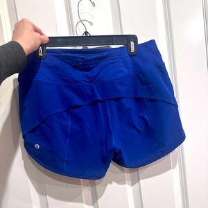 Lululemon running shorts, may have been worn twice ever.   Size 8